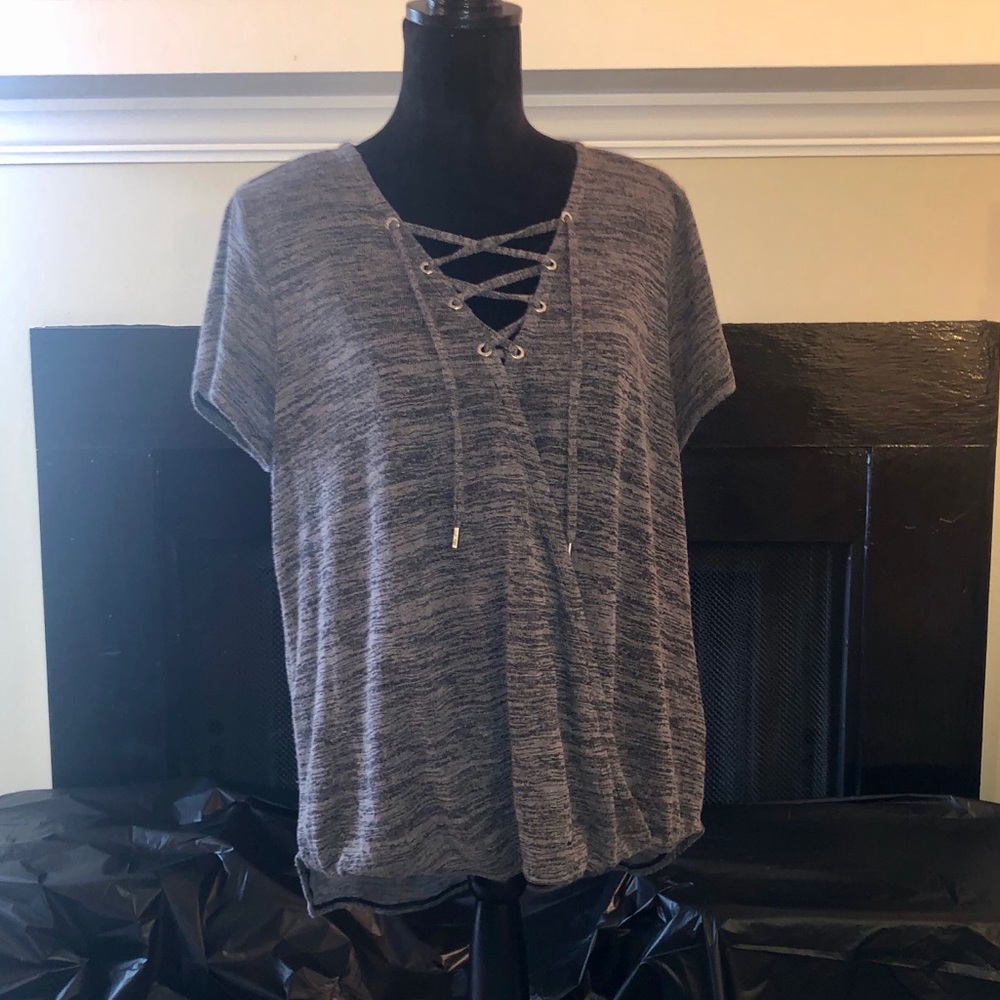 Juicy Couture wrap style top Size XL